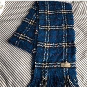 Authentic Burberry Merino/Wool long scarf